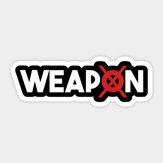 Weapon X Sticker by mmasamun3